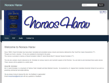 Tablet Screenshot of noraosharav.com